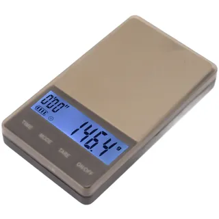 Kleine Kaffeewaage,Kleine digitale Kaffeewaage,Digitale Taschenkaffeewaage,Taschenkaffeewaage mit Timer,Elektronische Tropfkaffeewaage,Taschen-Lebensmittelwaage