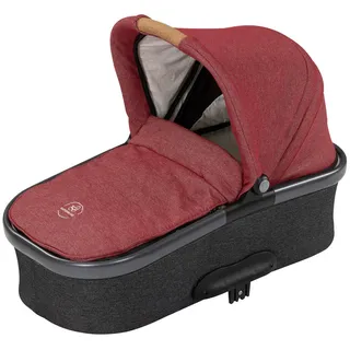 Naturkind Liegewanne , Graphitfarben, Bordeaux , Textil , meliert , 80x62x43 cm , EN 1888 , Baby on Tour, Kinderwagen, Kinderwagenzubehör, Kinderwagen-Babywannen