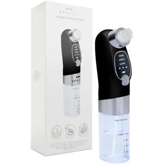 STYLPRO HYDRO EXFOLIATOR – Kabelloser, wiederaufladbarer Porenreiniger mit Vakuum. Entfernt abgestorbene Haut, klärt Poren, spendet Feuchtigkeit und beseitigt überschüssiges Öl