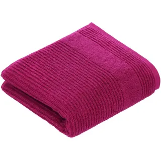 Vossen Handtuch , Rot , Textil , Uni , 50x100 cm , ISO 9001, Fkt, Made in Austria, Oeko-Tex® Standard 100 , Heimtextilien, Badtextilien, Handtücher