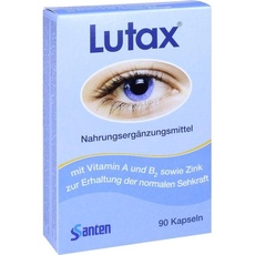 Bild von Lutax Lutein 10 mg Kapseln 90 St.