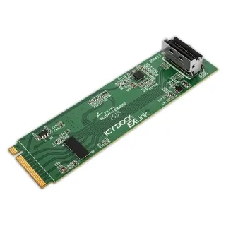ICY Dock M.2 NVMe PCle 5.0 SSD to 1x MCIO 4i Adapter with R