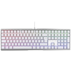 Bild MX BOARD 3.0 S, kabelgebundene Gaming-Tastatur mit RGB-Beleuchtung, Deutsches Layout (QWERTZ), MX BLUE Switches, Weiß