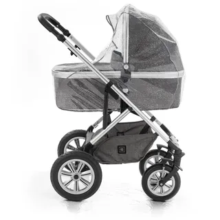 Zamboo Universal Komfort Regenschutz für Kinderwagen/Babywannen - gute Luftzirkulation, Sichtfenster mit Vordach, Schadstofffrei