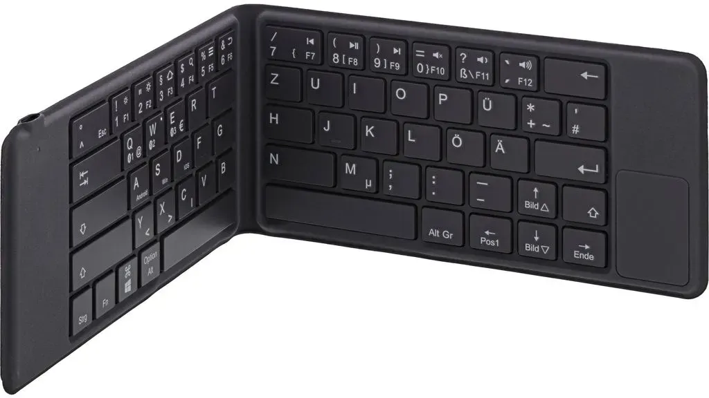 Bild von BT-Pocket Bluetooth Tastatur DE schwarz 55379