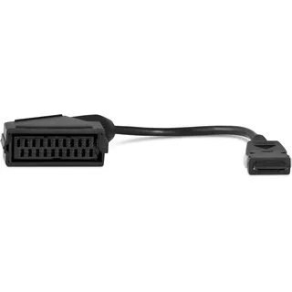 TechniSat Mini SCART-Adapter/kompatibel zu ausgewählten ISIO-Netsehern und Receivern (TechniTwin ISIO, TechniPlus ISIO, TechniVision ISIO, Digit ISIO S2) schwarz