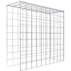 Bild Gabione, silbergrau, Maschenweite 10 cm x 10 cm