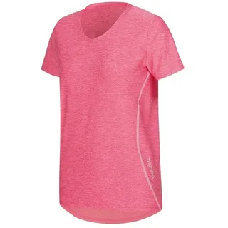 Trigema T-Shirt »TRIGEMA Sportshirt in Melange-Optik« Trigema flamingo XXL