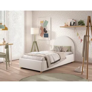 Vipack Kinder-/Juniorbett , Weiß , Holz , Pinie , massiv , Uni , 90x200 cm , Bettkasten, Lattenrost,Federholzleisten verleimt, nicht verstellbar, alternative Größen erhältlich , Babymöbel & Kindermöbel, Kinderzimmer & Jugendzimmer, Kinderbetten, Kinderbetten & Jugendbetten