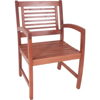 Garden Pleasure Gartenstuhl Madison 56 x 59 x 90 cm braun 1 St.