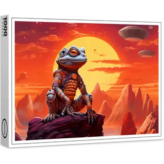 raxxa Premium-Puzzle "Alien Planet", 1000 Teile