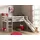 Spielbett Pino 90 x 200 cm Kiefer massiv weiß
