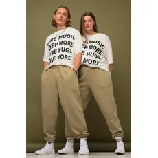 Große Größen Sweatpants, Damen, braun, Größe: M, Baumwolle/Polyester, Studio Untold