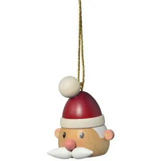 Baumbehang Weihnachtsmannkopf bunt BxTxH= 4x3,5x5cm NEU Christbaum Christbaumsch