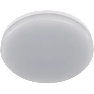 Licht-Erlebnisse LED-Außendeckenleuchte Kunststoff 5,0 cm IP65 1 Stück schwarz