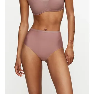 Slip TRIUMPH "Shape Smart Maxi", Damen, Gr. L, rosa (rose braun), Microtouch, Obermaterial: 55% Elasthan, 45% Polyamid, körpernah, Unterhosen Slip, glättend und schmeichelnd