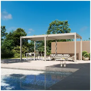 Weide Classic Pergola 3 x 6 m Beige