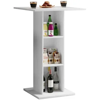 VCM Bartisch Standos 70 x 108 x 70 cm Weiß