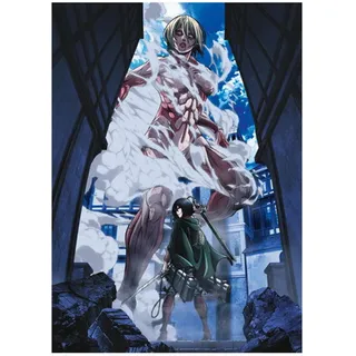 DINO Puzzle Anime: Angriff auf Titan - Weibliche 1000 DLKS