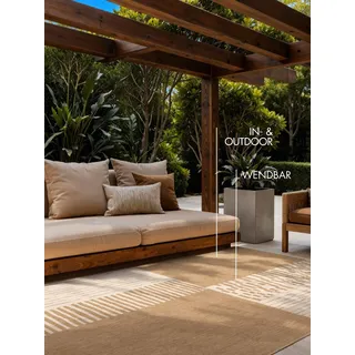 Ted Baker Acacia Wendeteppich 200 x 300 cm Beige/Weiß