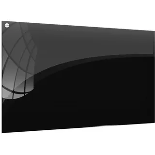 ALLboards Glas-Magnettafel 80,0 x 60,0 cm schwarz