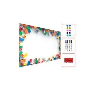 ALLboards Magnettafel 60,0 x 40,0 cm Bausteine