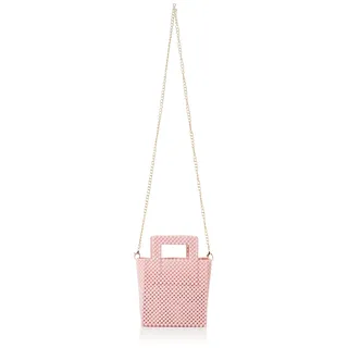 FELIPA Women's Damen Handtasche mit Ausschnitt Clutch, ROSA