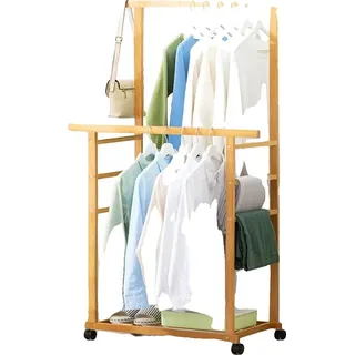 Kleiderständer, Schwerlast, mit Rollen, 2