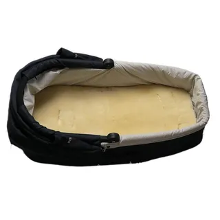 Reissner Lammfelle | Kinderwagen Einlage KIWA de LUXE | echtes medizinisch gegerbtes Merino Lammfell | Premiumqualität | für Buggy Kindersitz PKW Babybett Kinderbett