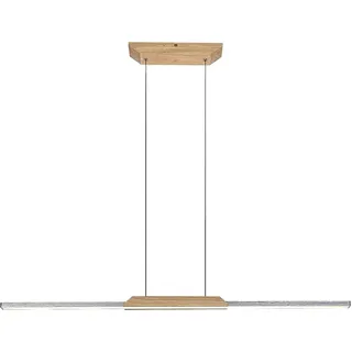 Rabalux 72084 Pendelleuchte Tamur, 26W, 4000K, 2250lm-Holz, braun-weiß, neutralweiß, Modern - Hellbraun