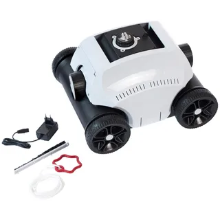 Infinite Spa Poolroboter »RobotClean Akku Sauger«, (Packung, 5 St.), inkl. Akku, 3 Einstellungen des Richtungswinkels, weiß