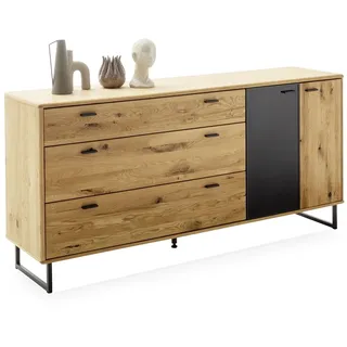 MCA Furniture MCA Sideboard Arezzo Holz Braun Wildeiche