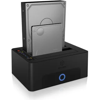 Icy Box IB-1232CL-U3 - HDD docking station - SATA 6Gb/s - USB 3.0