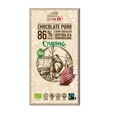 Dunkle Schokolade mit hohem Kakaoanteil 86% aus Spanien