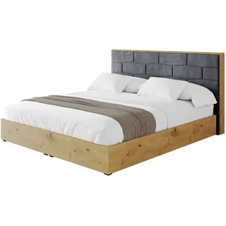 altdecor ENZO8 160 x 200 cm H3 Dunkelgrau
