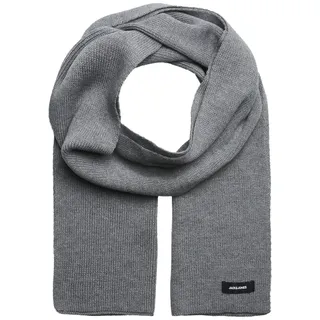 JACK & JONES "JACDNA KNIT SCARF NOOS, grau melange),