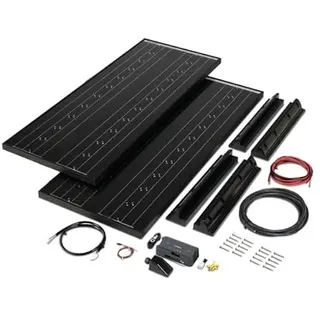 BÜTTNER DOMETIC Solar-Komplettanlage BÜTTNER ELEKTRONIK CDS MT 260-2, 2 x 130 W