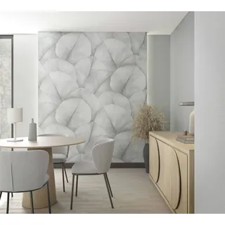 Marburg Fototapete Floral Natur Grau FSC®