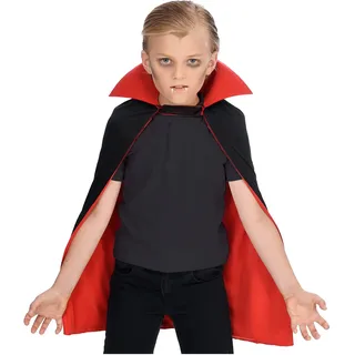 Amscan 9918096 Reversible Cape with Collar Child Halloween Karneval Fancy Dress Accessory