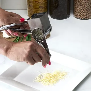 Reibe Käse Cook Concept - Neu, Spätzlereibe Kurbel - Edelstahl