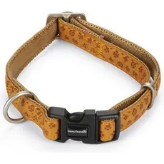 Beeztees BZ LEDERHALSBAND MACLEATHER BR (Hund), Halsband + Leine