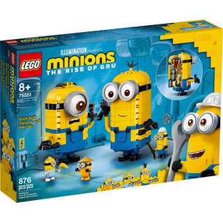 LEGO Minions Minions-Figuren Bauset mit Versteck 75551