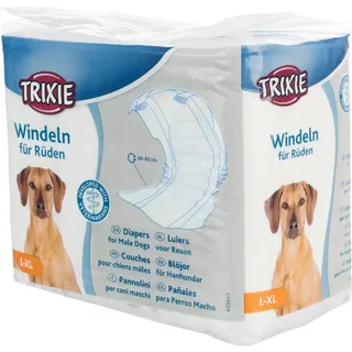 Trixie Hundewindel 12 Stück Mehrfarbig L-XL 60-80 cm