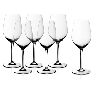WMF 3201001631, Rotweinglas, Flötenglas, Glas, Transparent, 450 ml - Transparent