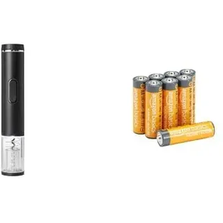 Kabelloser elektrischer Weinöffner + 8 AA-Batterien