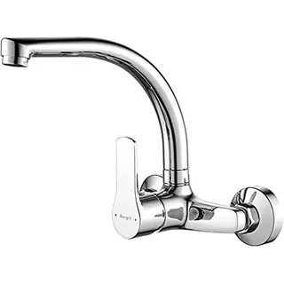 IBERGRIF Einhebelmischer Wandmontage Silber