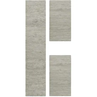THEKO Hadj Uni Bettumrandung 25 x 0 cm Beige/Grau