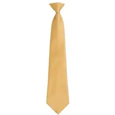 Premier, Krawatte + Fliege, ClipOnKrawatte verschiedene Farben, Gold
