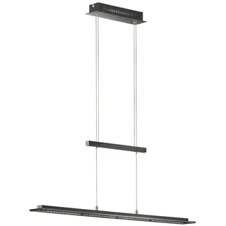 Fischer & Honsel Led-Hängeleuchte 1-flg. 80-150 cm modern schwarz Metall