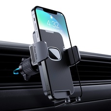 CINDRO Handyhalterung Auto, [Upgrade Militär-Klasse Hakenclip] Handyhalter 360° Drehbar Lüftung Kfz-Handyhalterung EIN-Knopf-Release Autohalterung Handy für iPhone Android